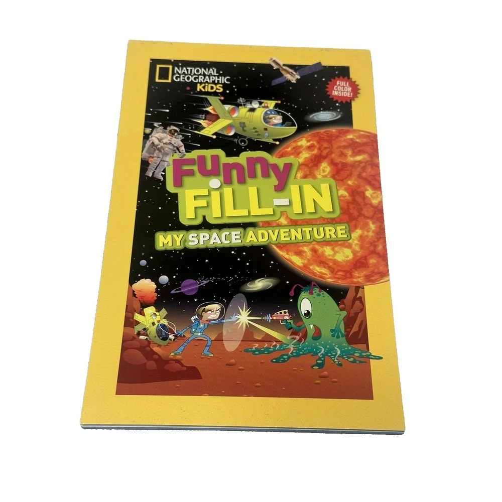 funny fill‎ in books MY SPACE ADVENTURE